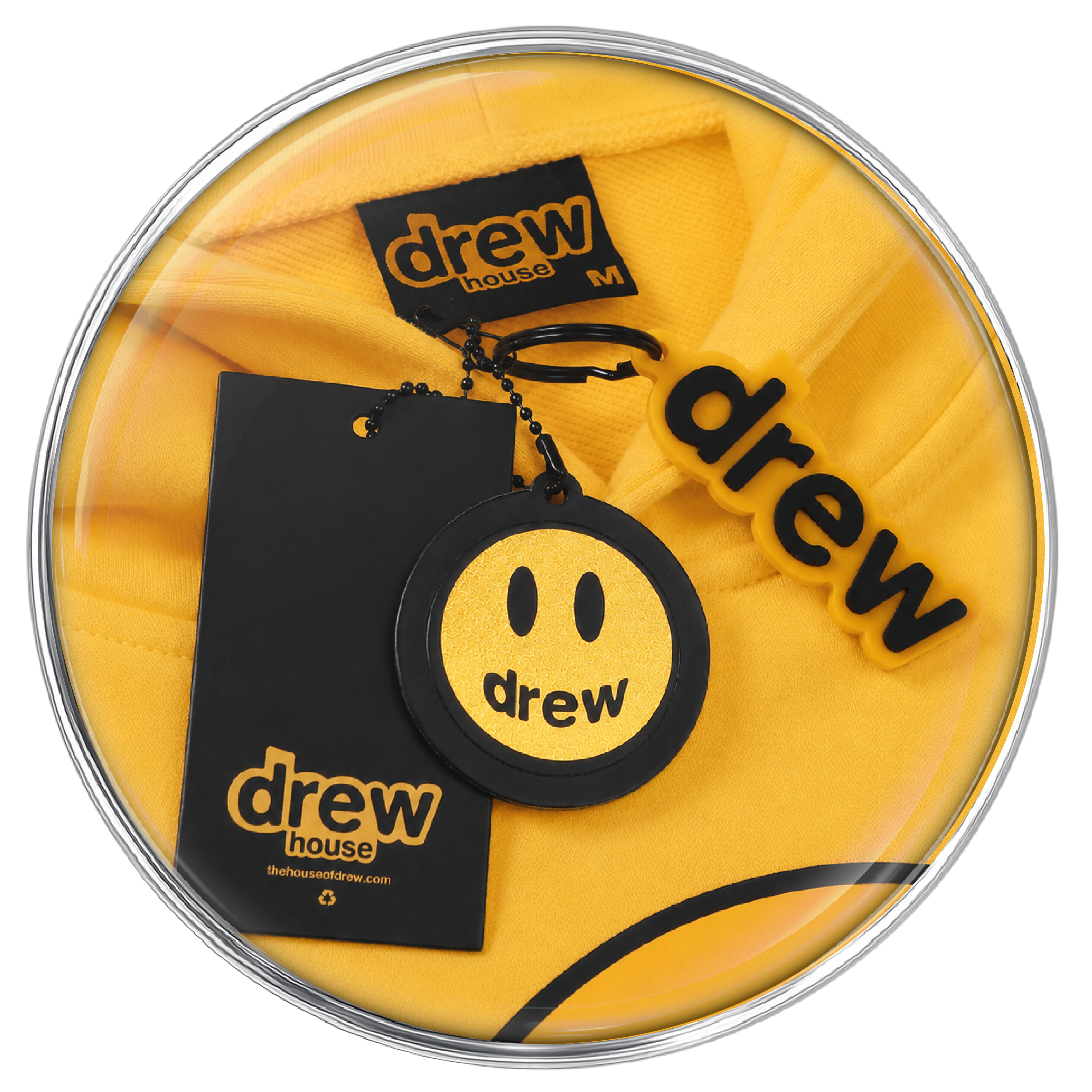 Mascot hoodie - golden yellow
