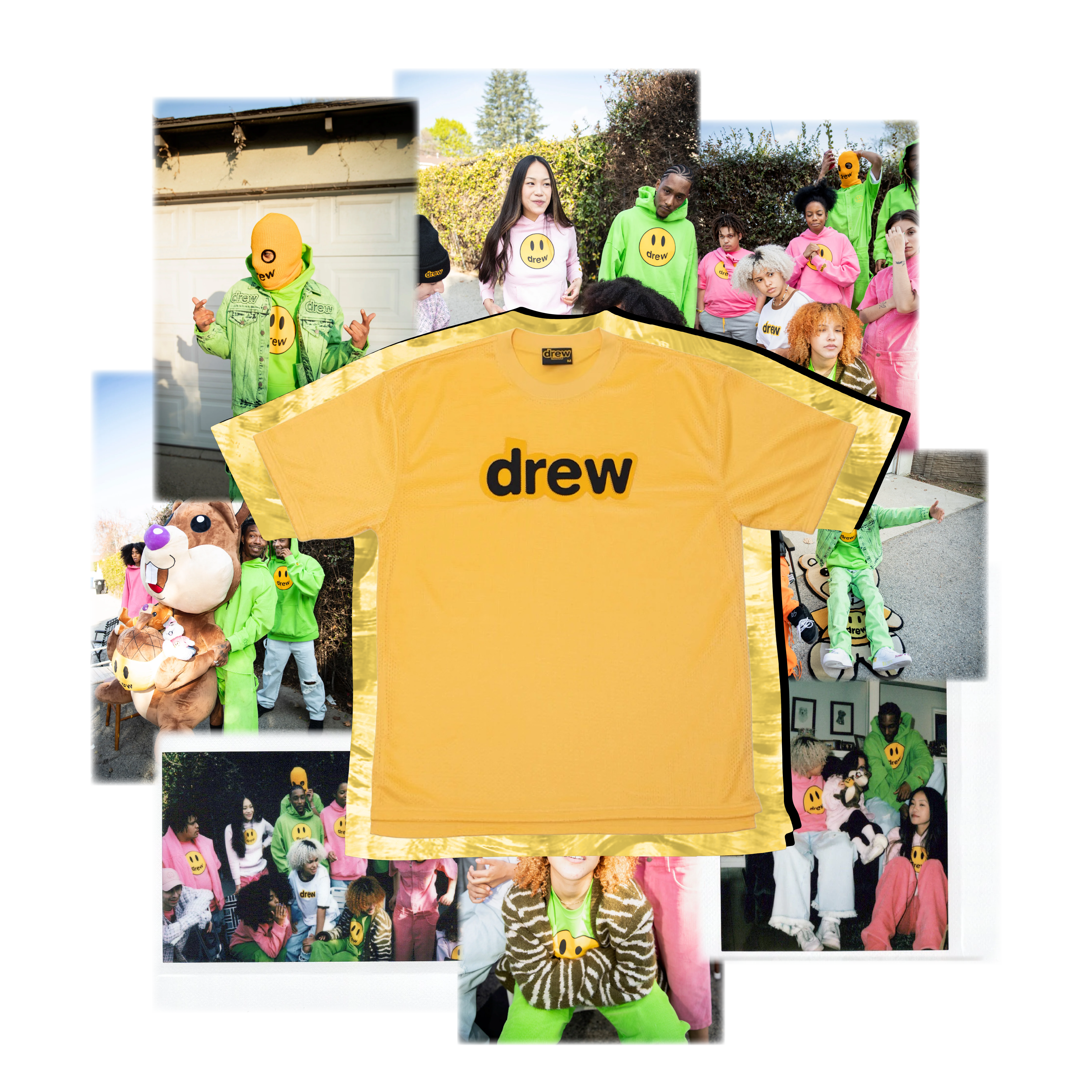 Secret tee - golden yellow