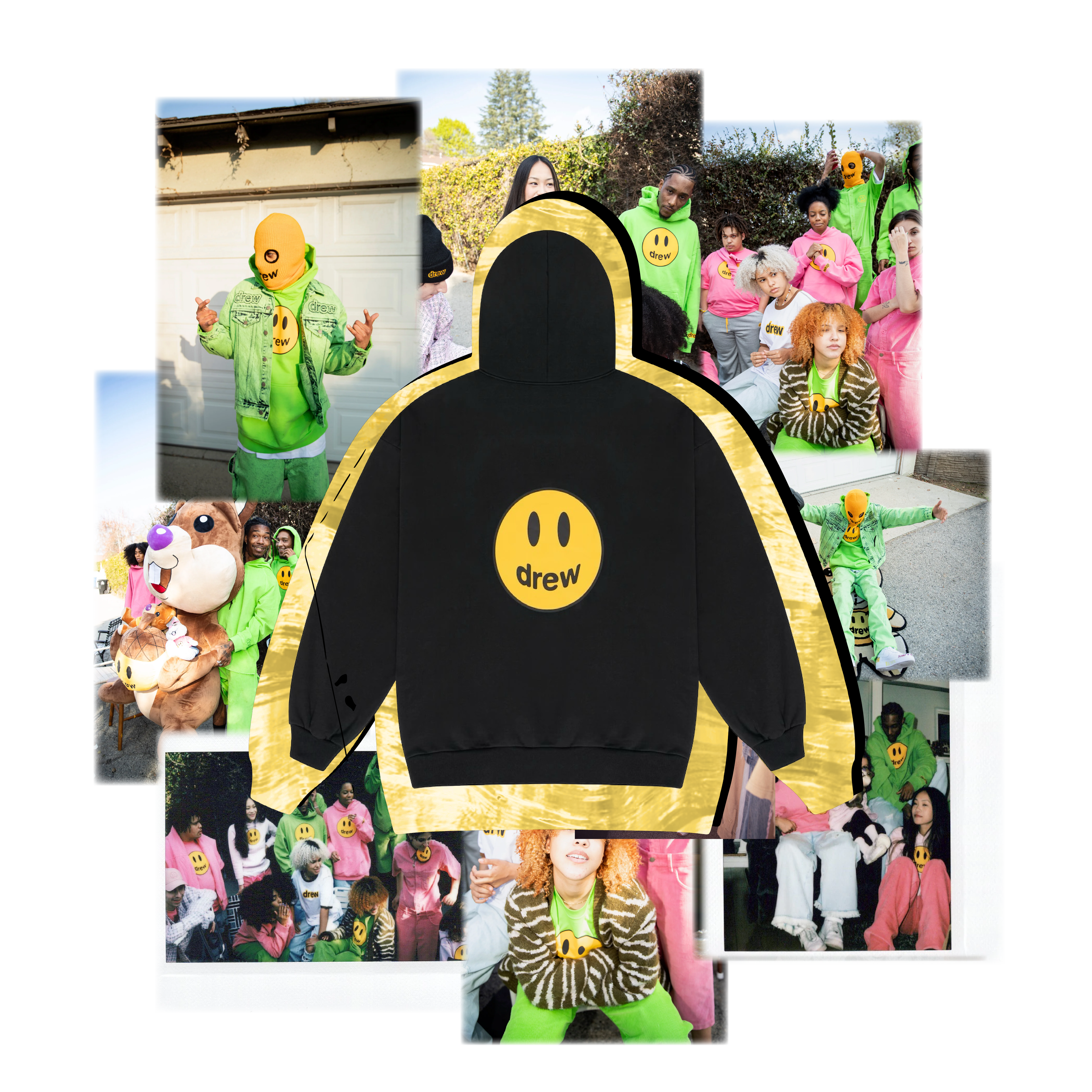 Mascot Hoodie - Lime