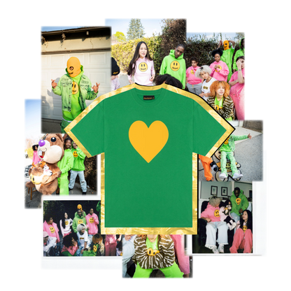 Love tee - green