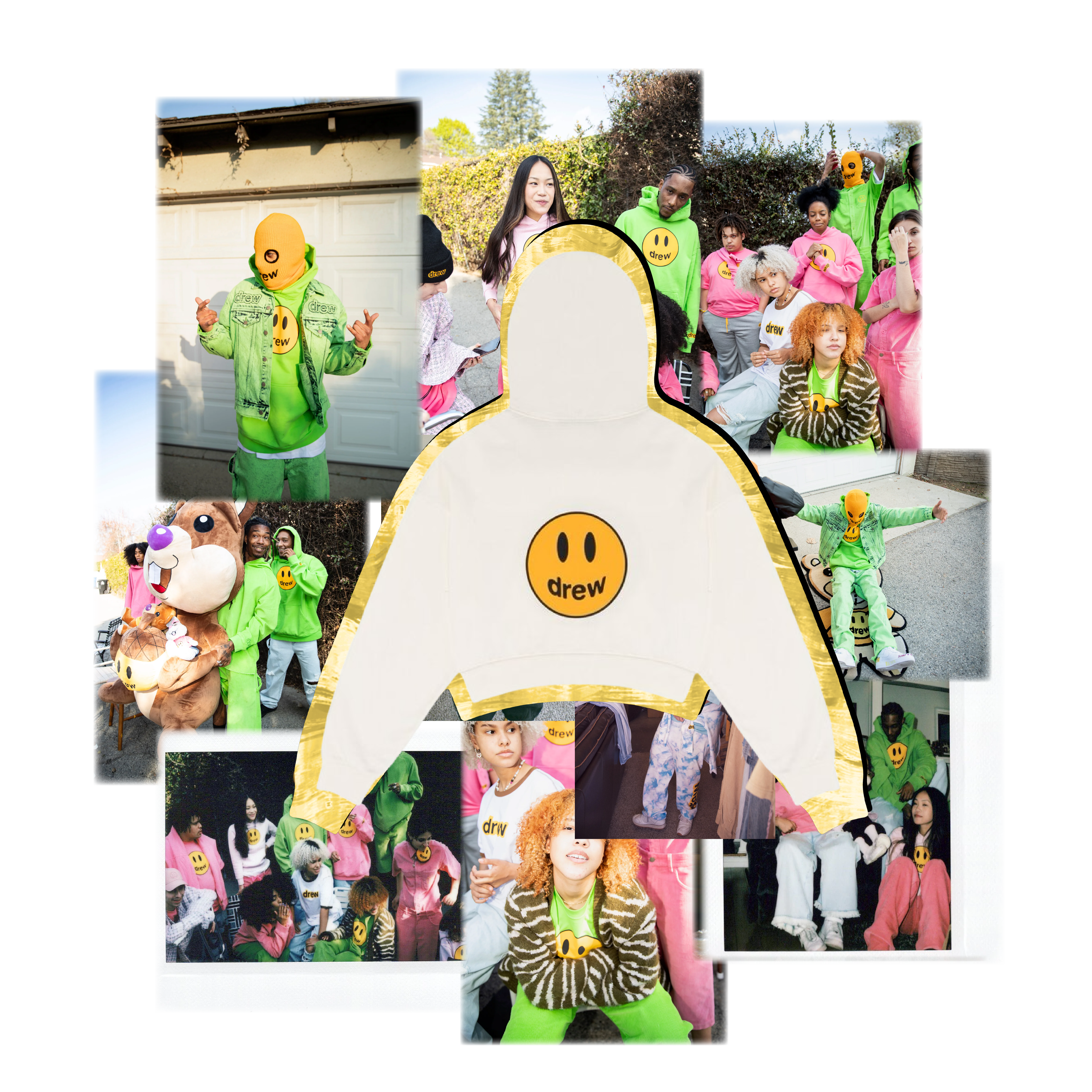 Mascot Hoodie - Lime