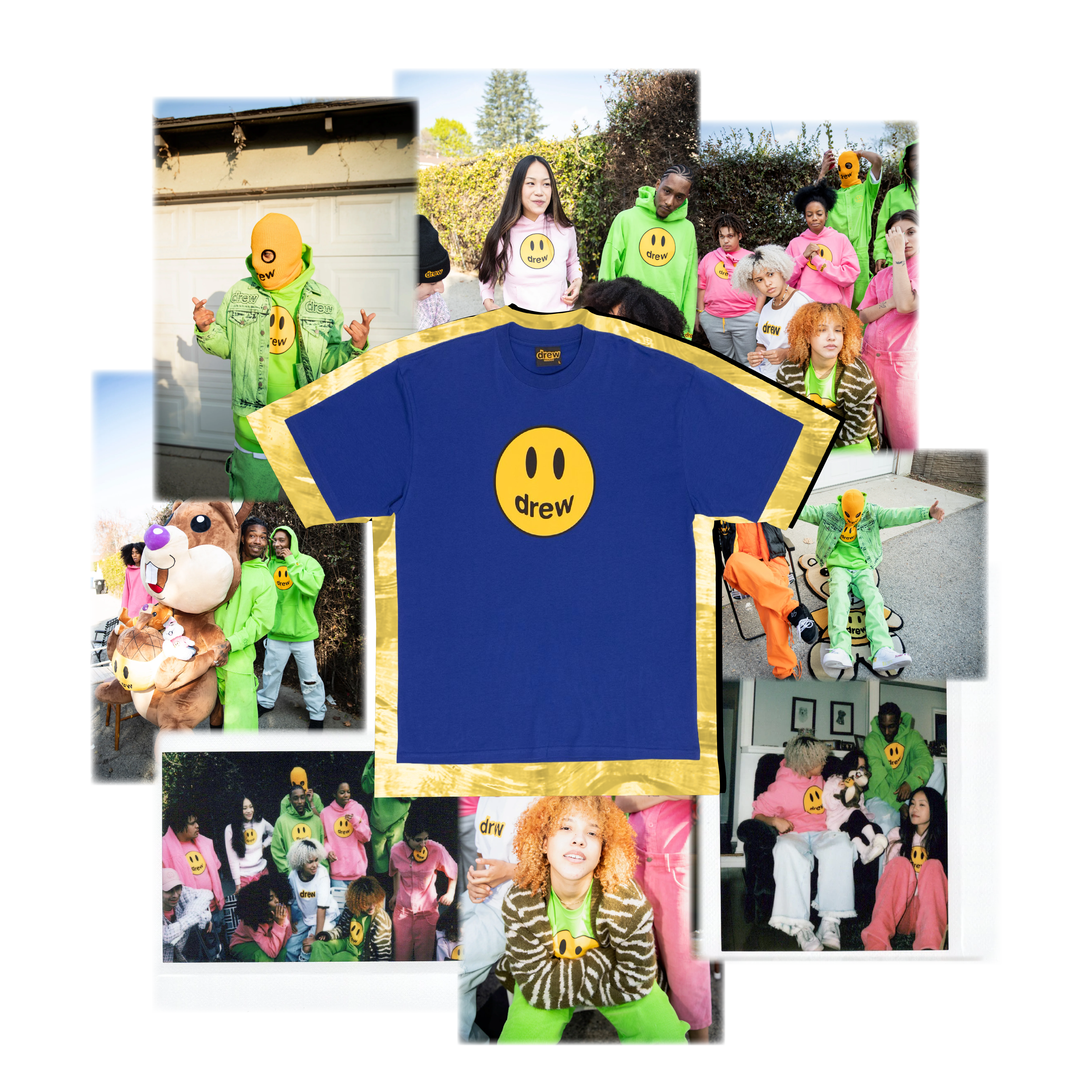 Mascot tee - blue