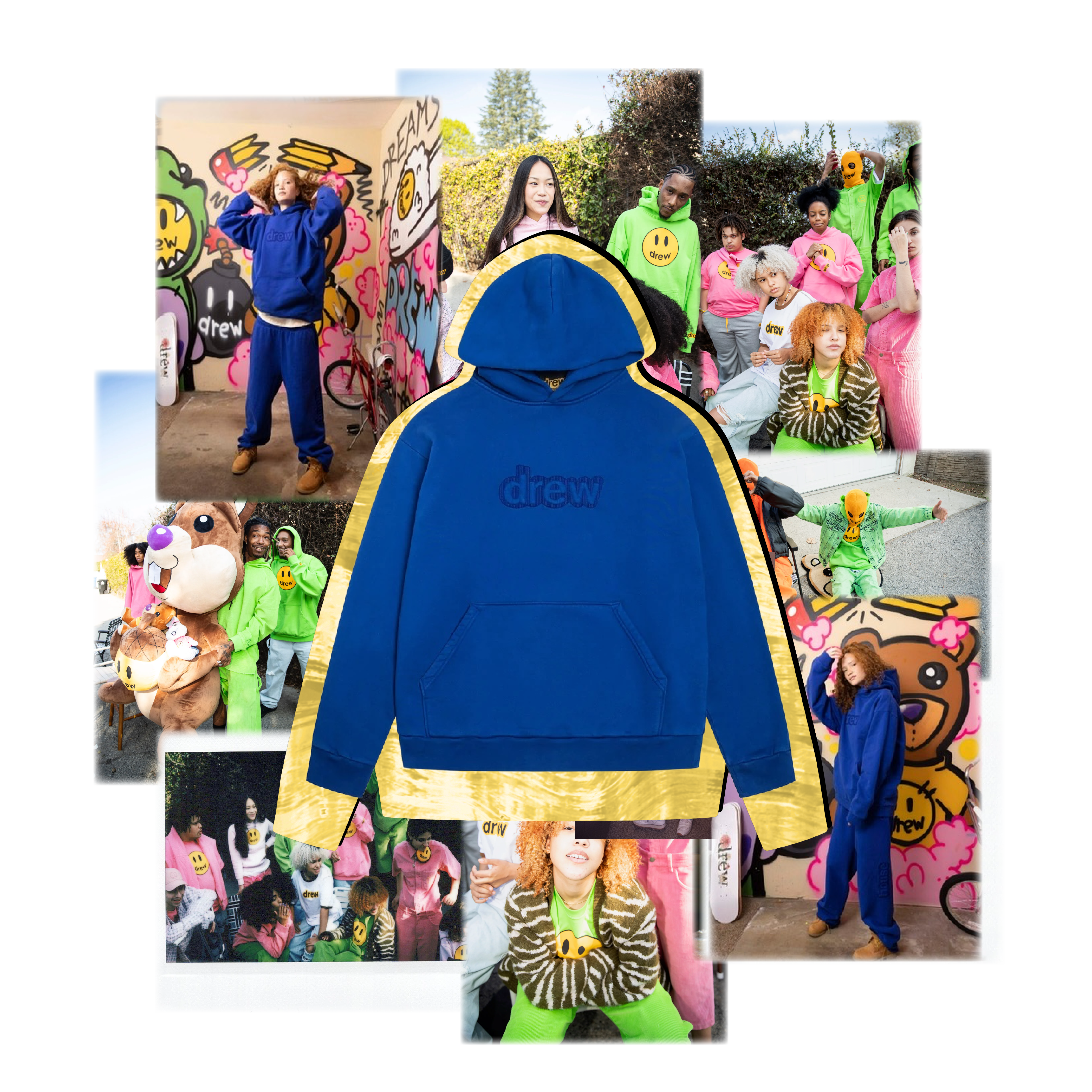 Skidoodle hoodie - blue