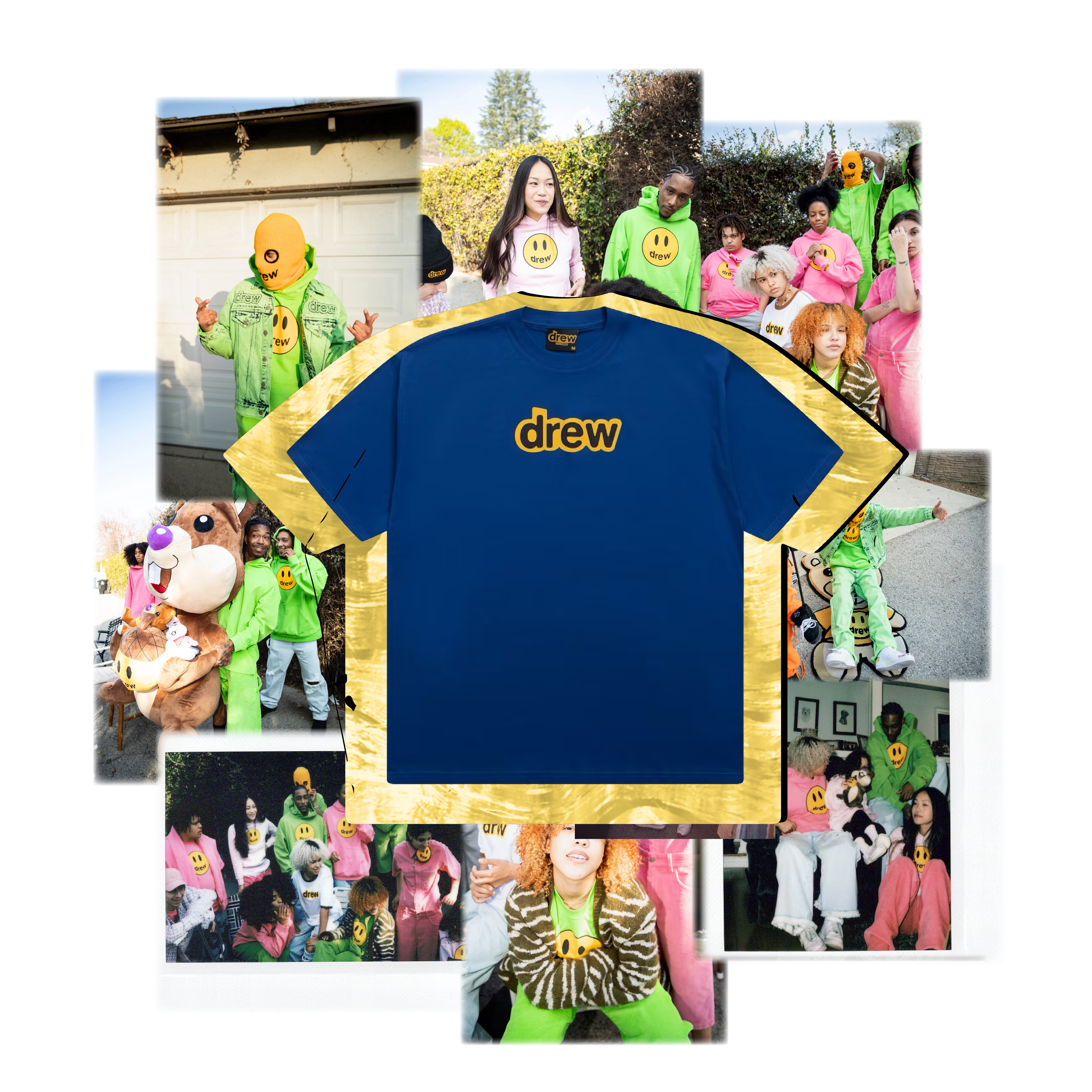Secret tee - blue