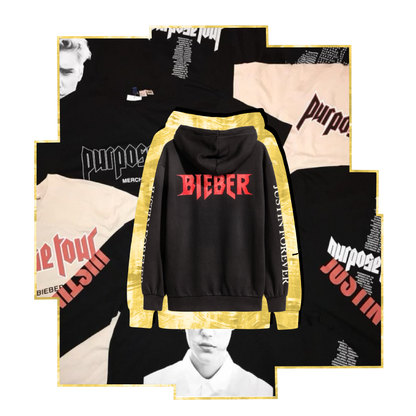 Justin forever - black hoodie