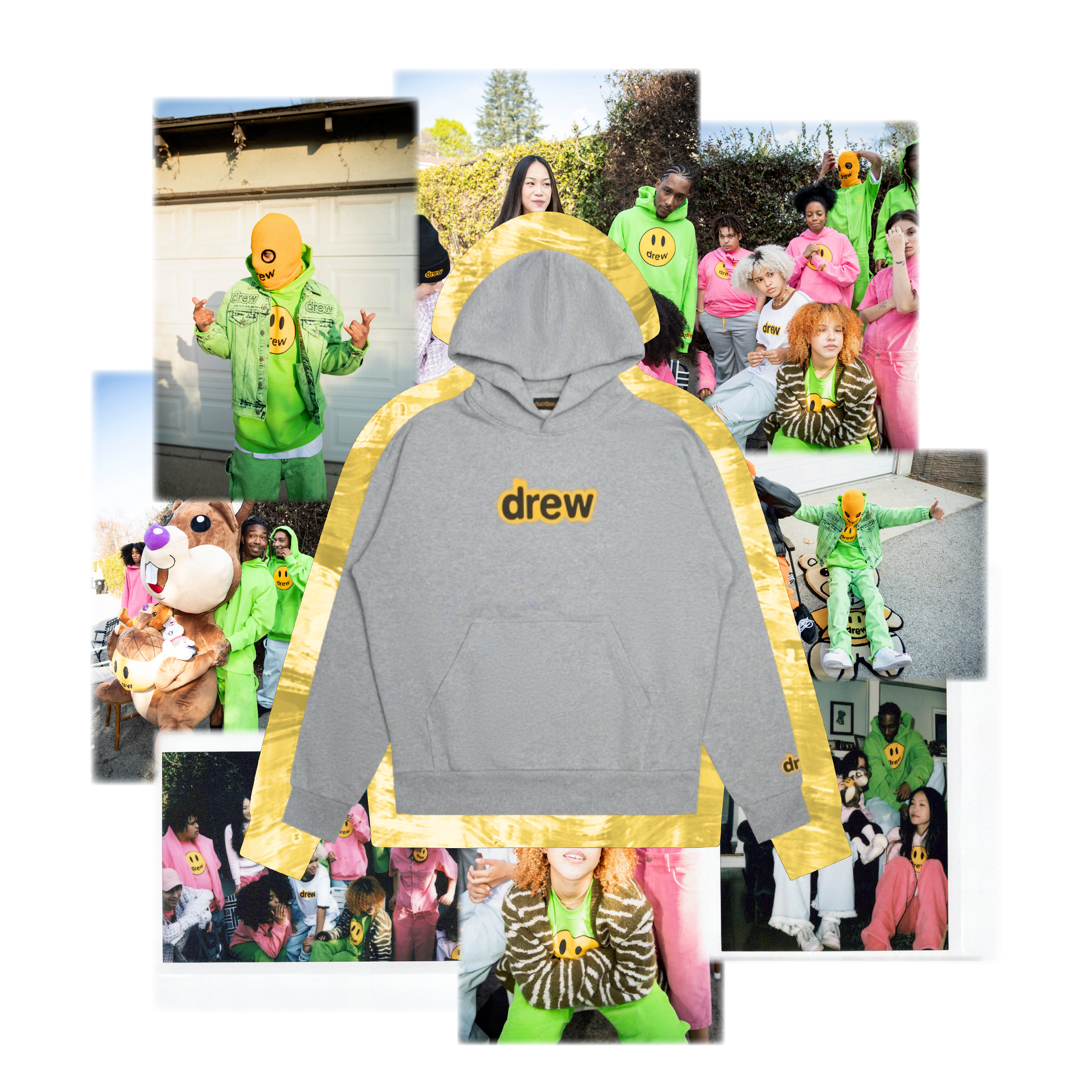 Mascot Hoodie - Lime