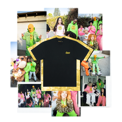 Doodle joy - tee black
