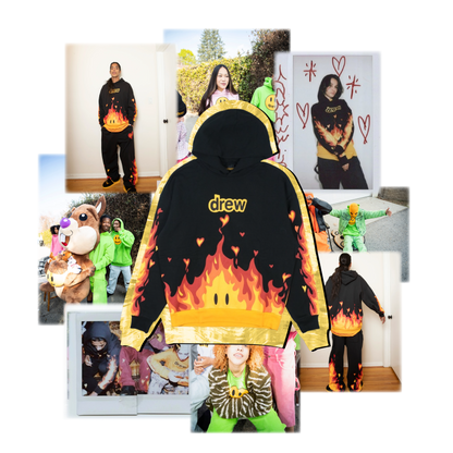 Drew house fire - hoodie black