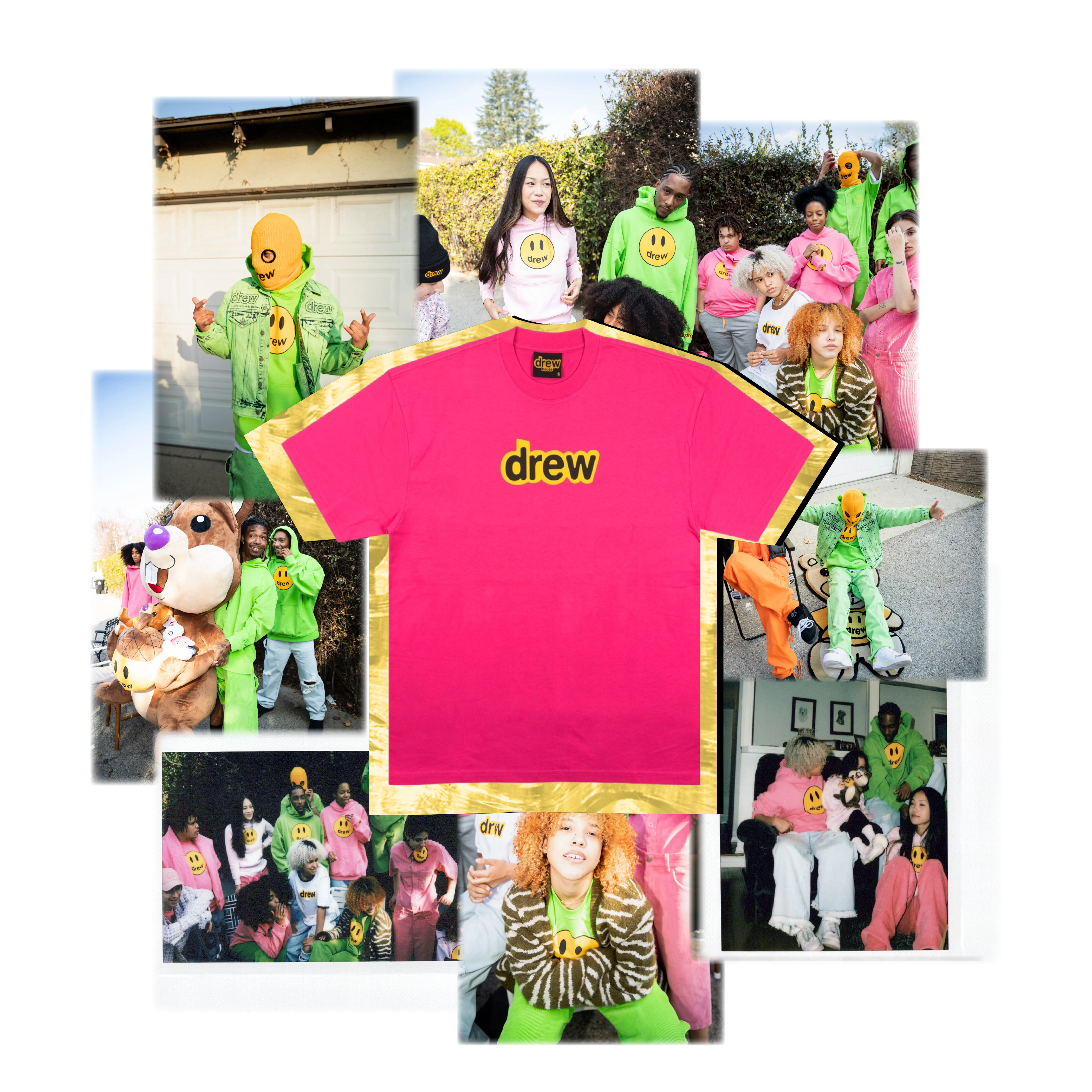 Secret tee - magenta