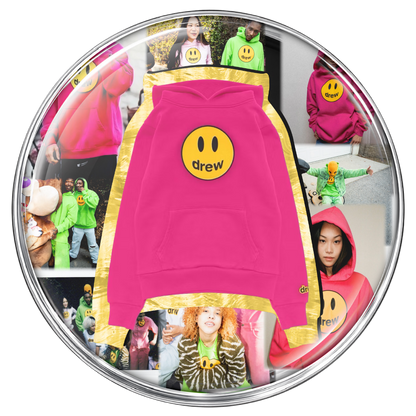 Mascot hoodie - magenta