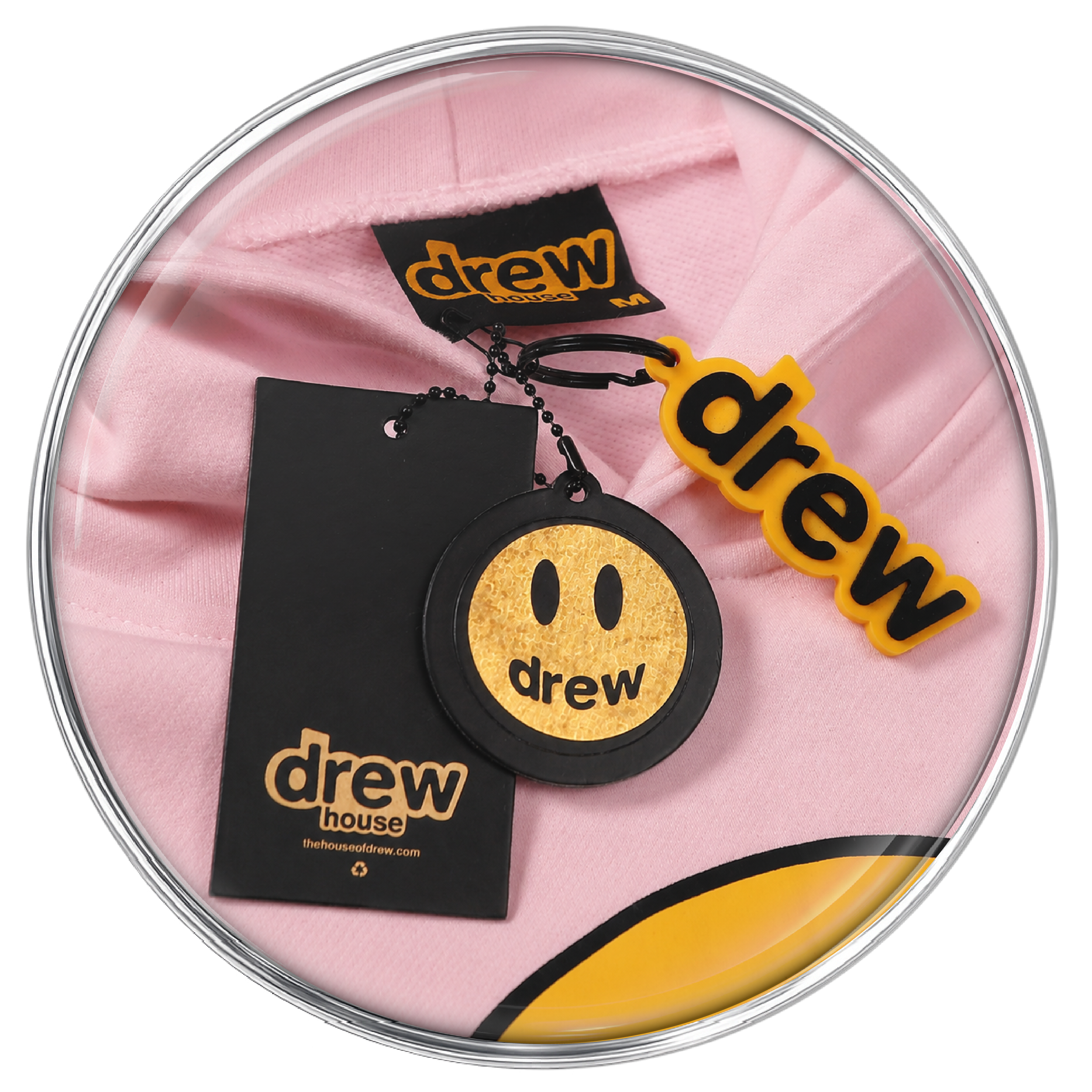 Mascot hoodie - pale pink