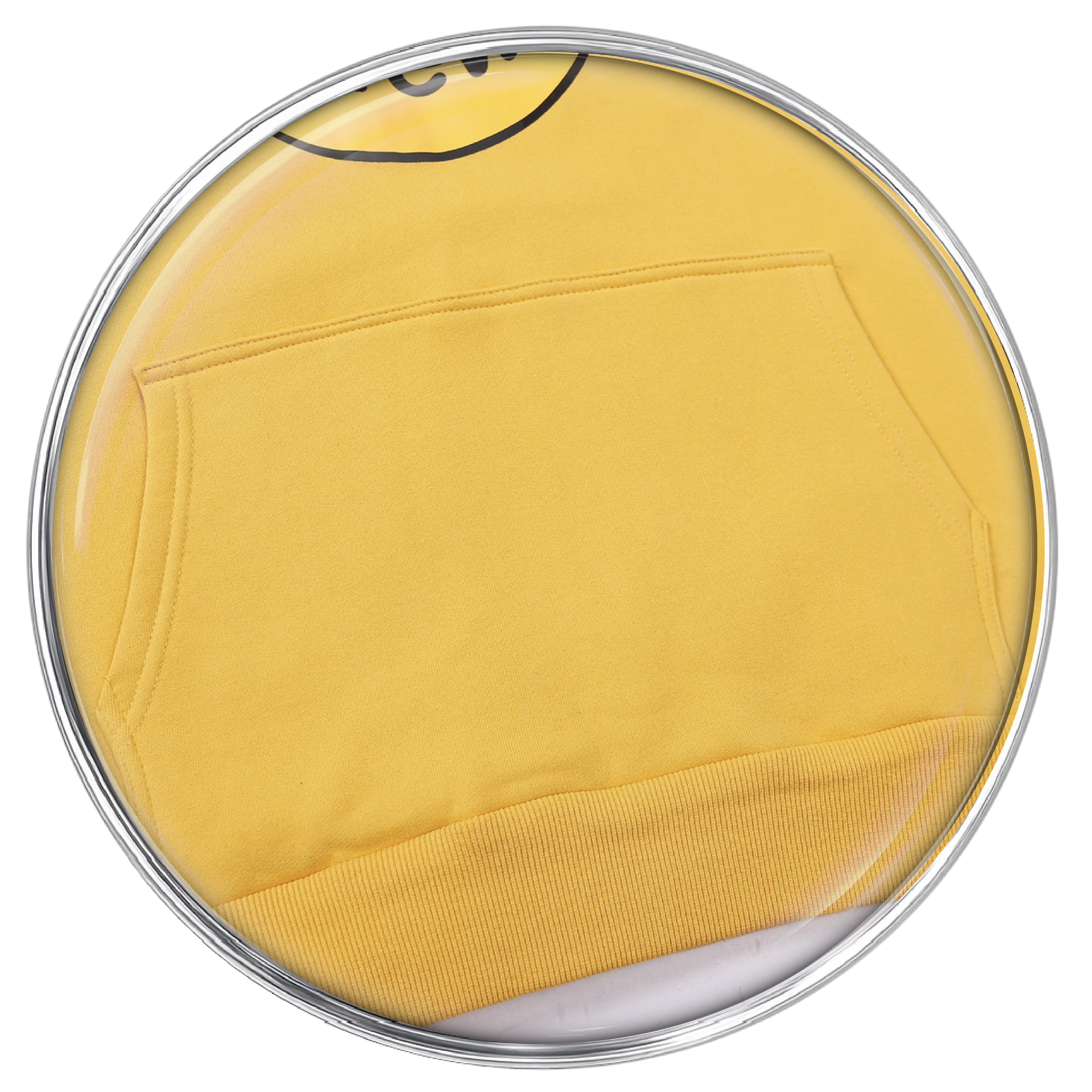 Mascot hoodie - golden yellow