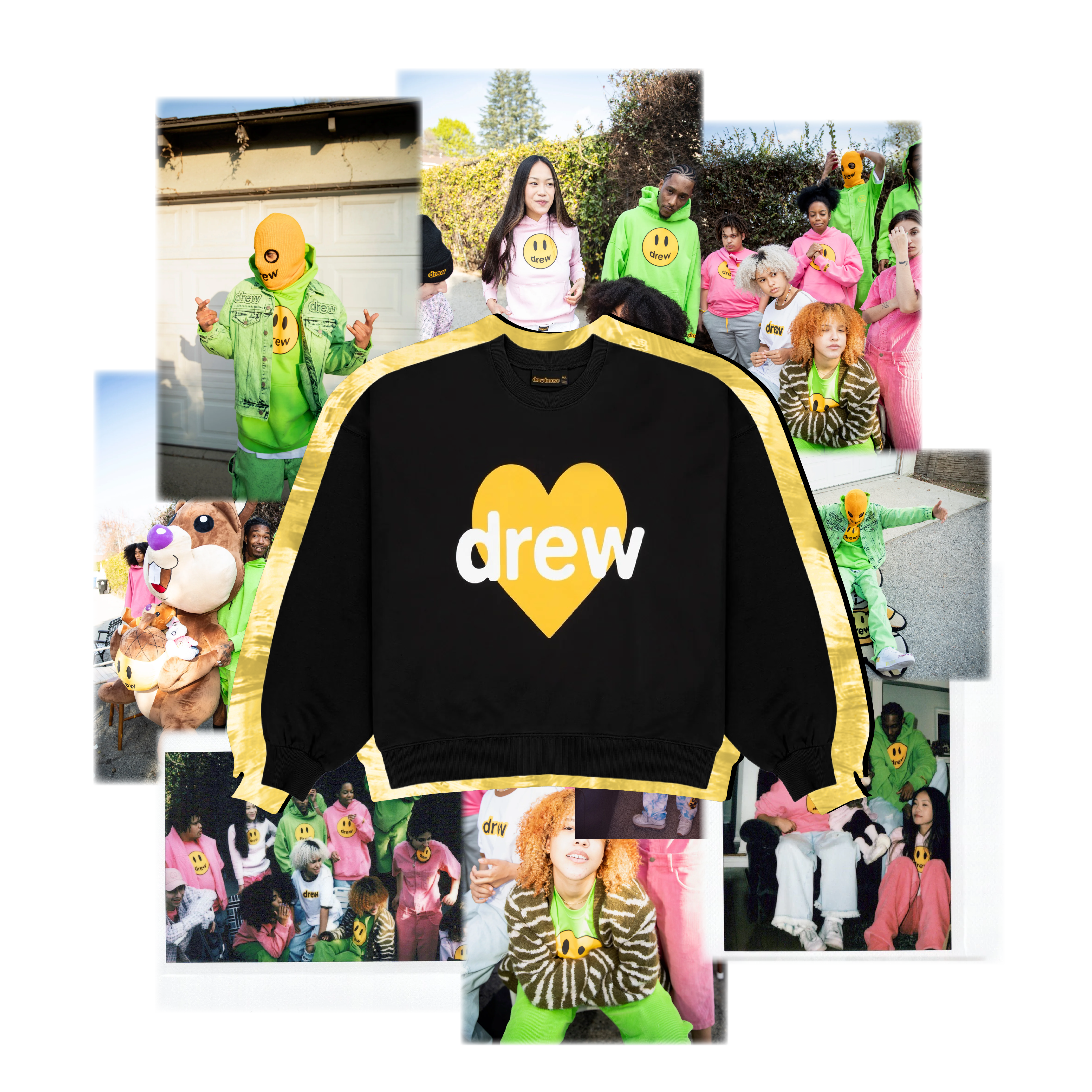 infinite love  - crewneck black