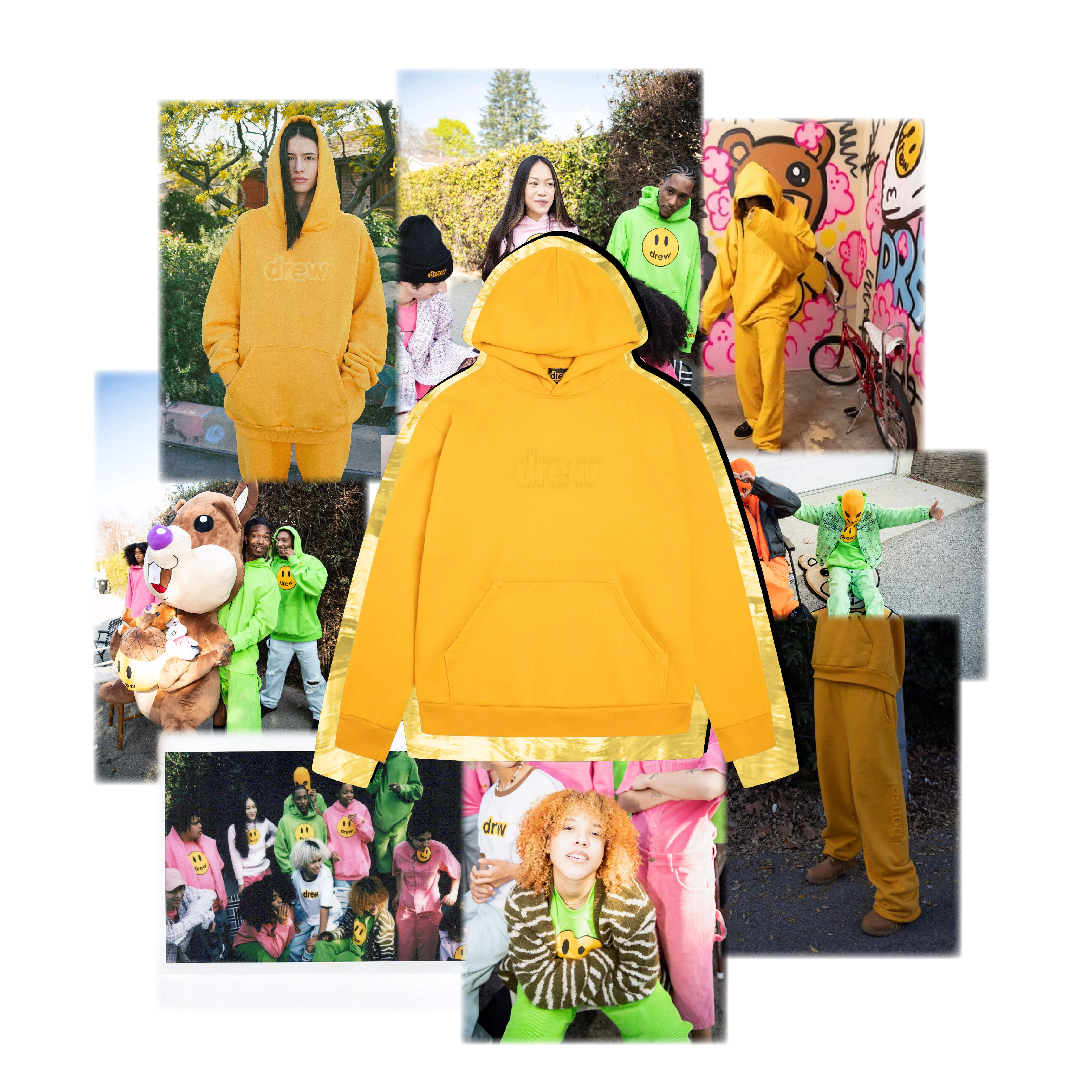 Mascot Hoodie - Lime